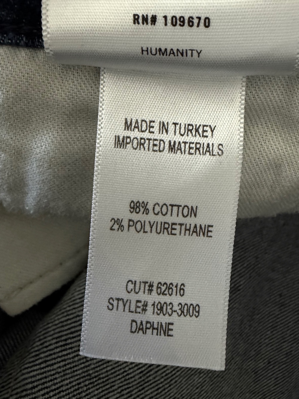 Citizens of Humanity Daphne High Rise Stovepipe Jeans in Winsome Size 31 - Picture 14 of 14